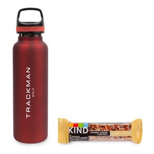 [DRK1660-80-K] On the Go Sip n' Snack with 20 Oz. Satin Bottle