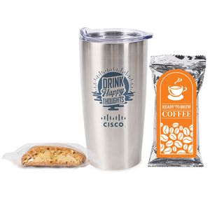 [DRK1800-51-K] Coffee Pack and Biscotti Tumbler Set
