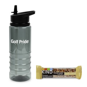 [DRK730-80-K] On the Go Sip n' Snack with 25 Oz. Tritan Water Bottle
