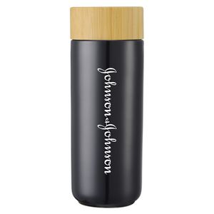 [DRK960-K] 10 Oz. Ceramic Mug Bamboo Lid
