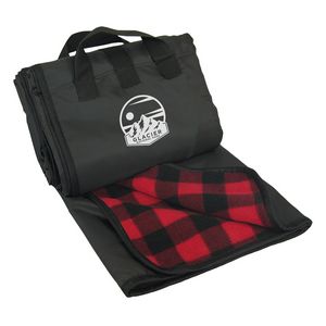 [EMB110-K] Fleece/Nylon Picnic Blanket