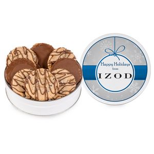 [FBC158-K] Fresh Beginnings Dreamy Drizzle Chocolate Chip Cookie Tin (Small)