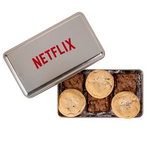 [FBC205-K] Fresh Beginnings Fudge Brownies & Chocolate Chip Cookies in Tin