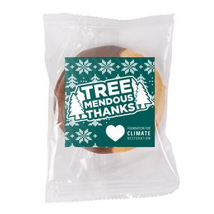[FBC246-K] Chocolate Dipped Round Butter Cookie