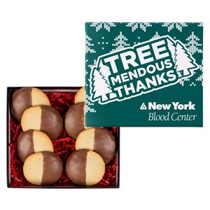 [FBC270-K] Chocolate Dipped Butter Cookie in Gift Box