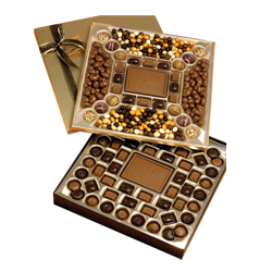Large Chocolate Confections Gift Box (2 Layers)