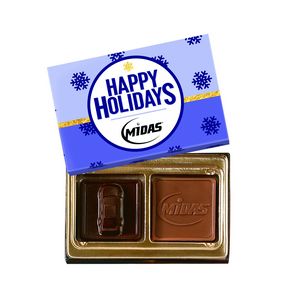 [FC2-FC-K] Custom Chocolate Squares Gift Box Full Color Lid (1 1/4 Oz.)