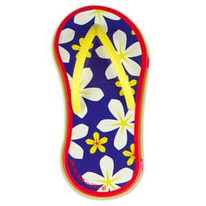 [FFBL-FL-K] Floral Blue Flip Flop Mint Tin