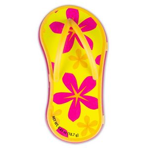 [FFOR-FL-K] Floral Orange Flip Flop Mint Tin