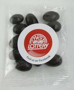 [GB-DCA-K] 1 Oz. Goody Bag Dark Chocolate Almonds