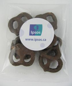 [GB-MMP-K] 1 Oz. Goody Bag Milk Chocolate Mini Pretzels