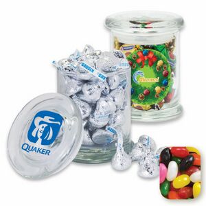 [GJ-JEL-K] Gourmet Glass Jar Filled w/ Assorted Jelly Beans