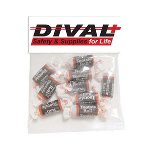 [HBL-TOOT-K] Large Header Bags Tootsie Rolls®