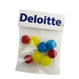 Small Header Bags Assorted Fruit Sours