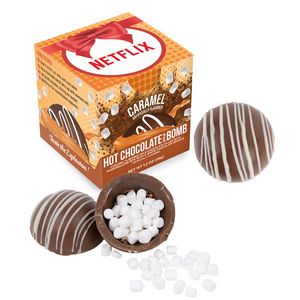[HCB1-CA-K] Hot Chocolate Bomb Caramel Flavor in Full Color Box