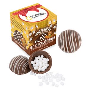 [HCB1-GBR-K] Hot Chocolate Bomb Gingerbread Flavor in Full Color Box