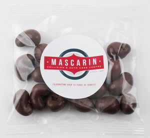 2 Oz. Handfuls of Milk Chocolate Cashews