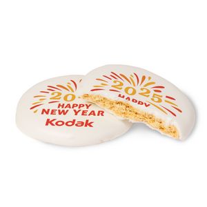 [ICED-RND-K] Iced Round Vanilla Cookie- Custom Logo