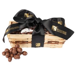 [JBF900-014-K] Gift Basket with Chocolate Covered Peanuts