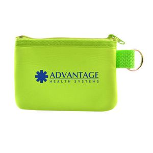 Zip Pouch w/Key Ring