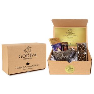 [KT-GDV2-K] Godiva Coffee and Cocoa Gift Set - Dark Chocolate