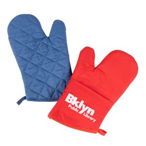 [KTN220-K] Quilted Cotton Canvas Kitchen Oven Mitt