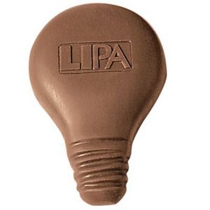 [LIGHT-BULB-K] Molded Chocolate Light Bulb (1 Oz.)