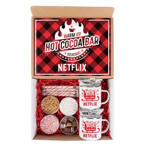 [LMK-HCP2-K] Hot Cocoa Bar Kit with 2 Mugs