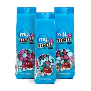 [MM7-3CU-K] 7 oz. Personalized M&M'S® Bags - Set of Three