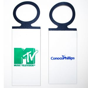 [MS-354-K] Hang-Itz Bottle Tag w/ Adhesive Tab (No Attachment)