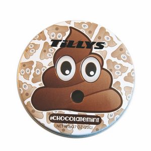Poop Emojy Tin w/Chocolate Mints