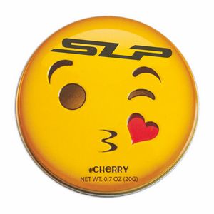 Kissy Face Emojy Tin w/Cherry Mints