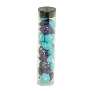 [MTUBE-CUBU-K] Mini Tube w/Imprinted Chocolate Buttons