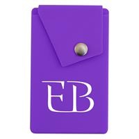 [OFN6100-K] Silicone Snap Pocket w/Stand