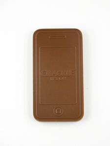 Chocolate molded Phone