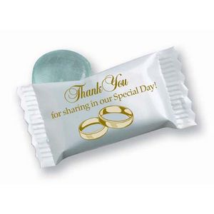 [PP-WEDDING-K] Clear Mint with Echinacea w/Stock Wedding Wrapper