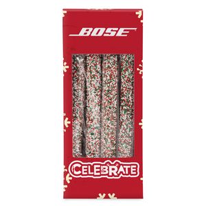 [PRB-HOL-K] Holiday Chocolate Dipped Non Pareil Pretzel Rods