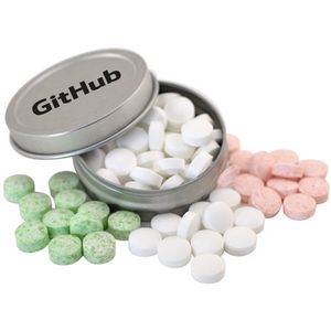 [SBF1000-K] Flat Top Tins w/Mini Mints