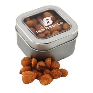 [SBF2500-119-K] Window Tin w/Honey Roasted Peanuts