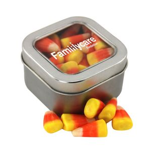 [SBF2500-120-K] Window Tin w/Candy Corn