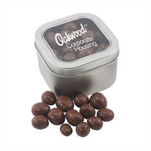[SBF2700-014-K] Window Tin w/Chocolate Peanuts