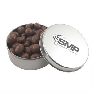 [SBF3000-014-K] Round Tin w/Chocolate Peanuts