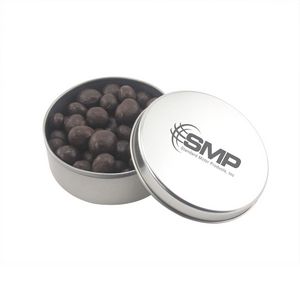 [SBF3000-026-K] Round Tin w/Choc Espresso Beans