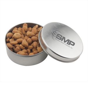 [SBF3000-119-K] Round Tin w/Honey Roasted Peanuts