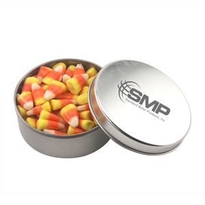 [SBF3000-120-K] Round Tin w/Candy Corn