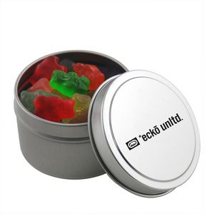 [SBF3100-011-K] Round Tin w/Gummy Bears