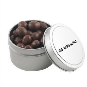 [SBF3100-014-K] Round Tin w/Chocolate Peanuts