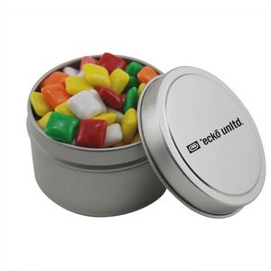 [SBF3100-109-K] Round Tin w/Mini Chicklets