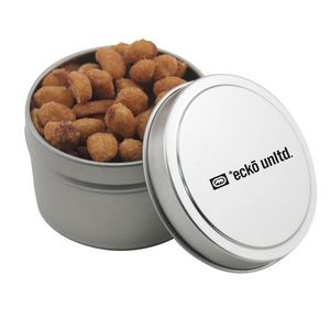 [SBF3100-119-K] Round Tin w/Honey Roasted Peanuts