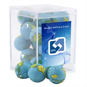 [SBF3210-027-K] Acrylic Box w/Chocolate Globes